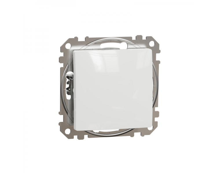 Вимикач одноклавішний Schneider Electric Sedna Design&Element ABS-UV Білий (SDD111101)