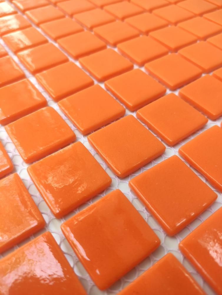 Мозаика стеклянная АкваМо MK25124 Orange (004477) - фото 2