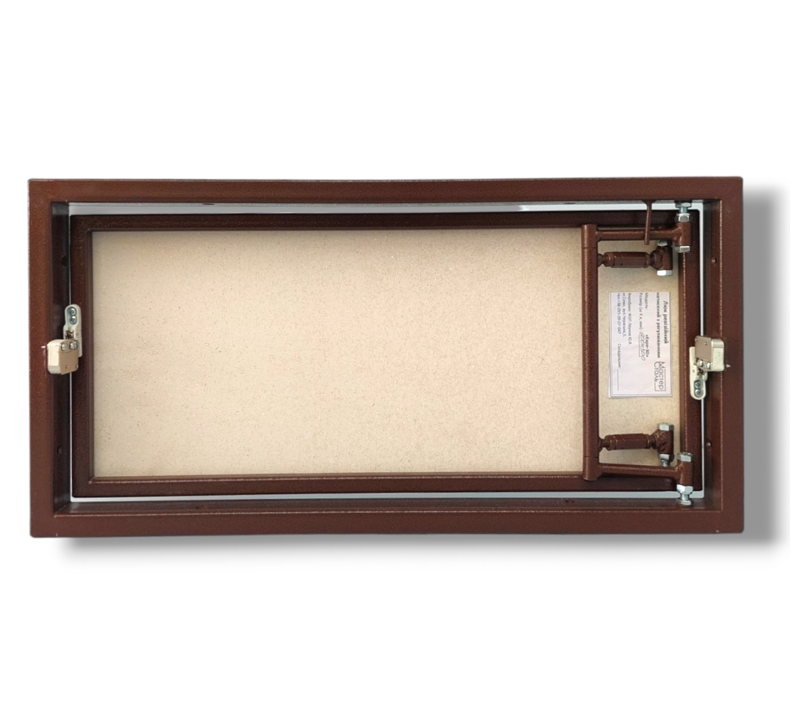 Люк ревизионный нажимной с 3D-регулировкой 600х300 мм (6198) - фото 9 Люк ревизионный нажимной с 3D-регулировкой 600х300 мм (6198) - фото 9