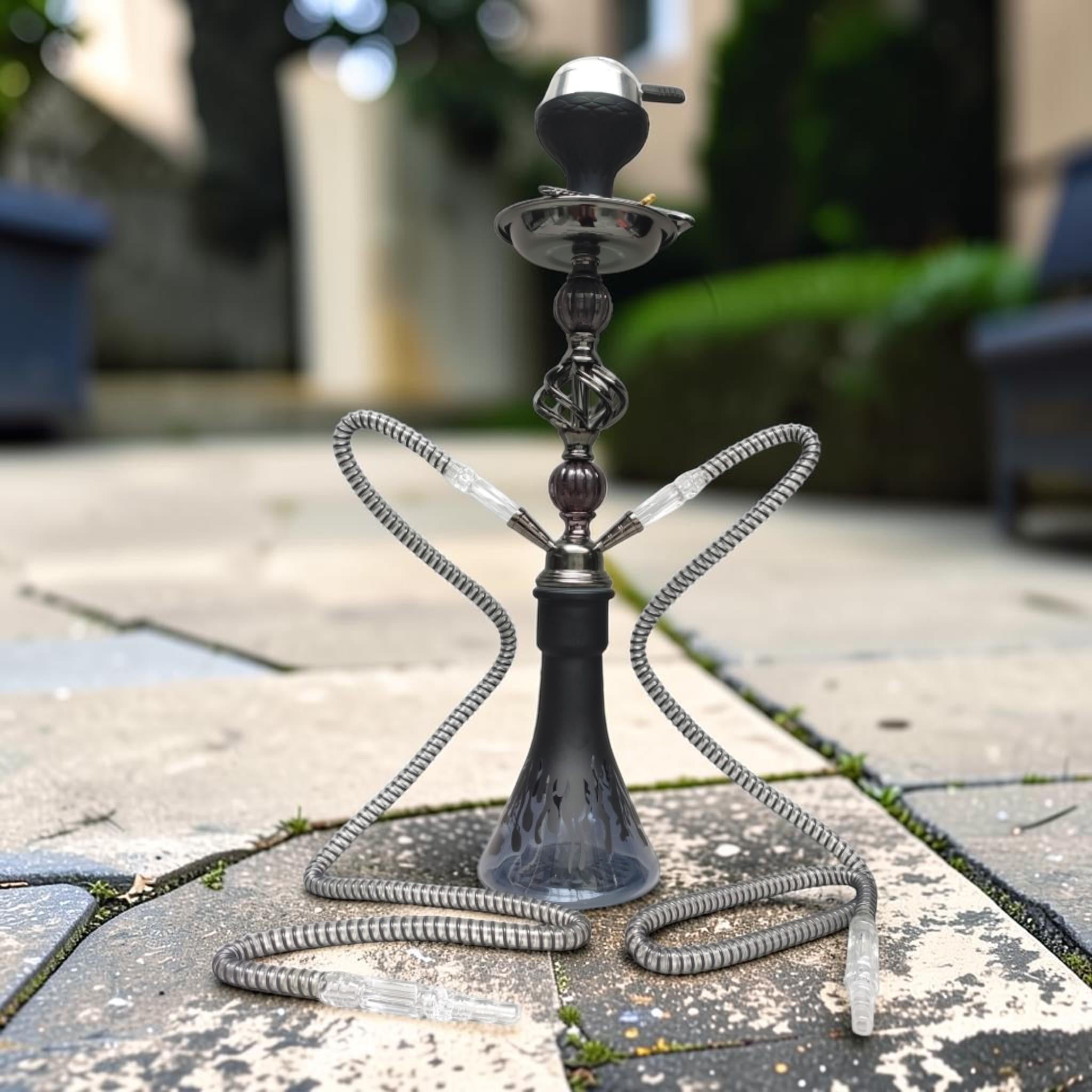 Кальян Hookah Halcyon Plus на 2 персоны 60 см Black