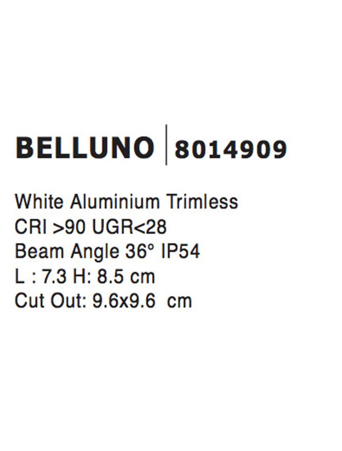 Светильник встроенный Nova Luce Belluno (8014909) - фото 3
