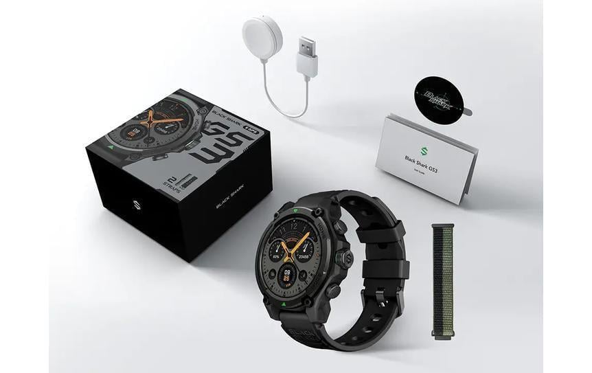 Смарт-часы Black Shark GS3 BS-GS3 Black (001012039736) - фото 8 Смарт-часы Black Shark GS3 BS-GS3 Black (001012039736) - фото 8