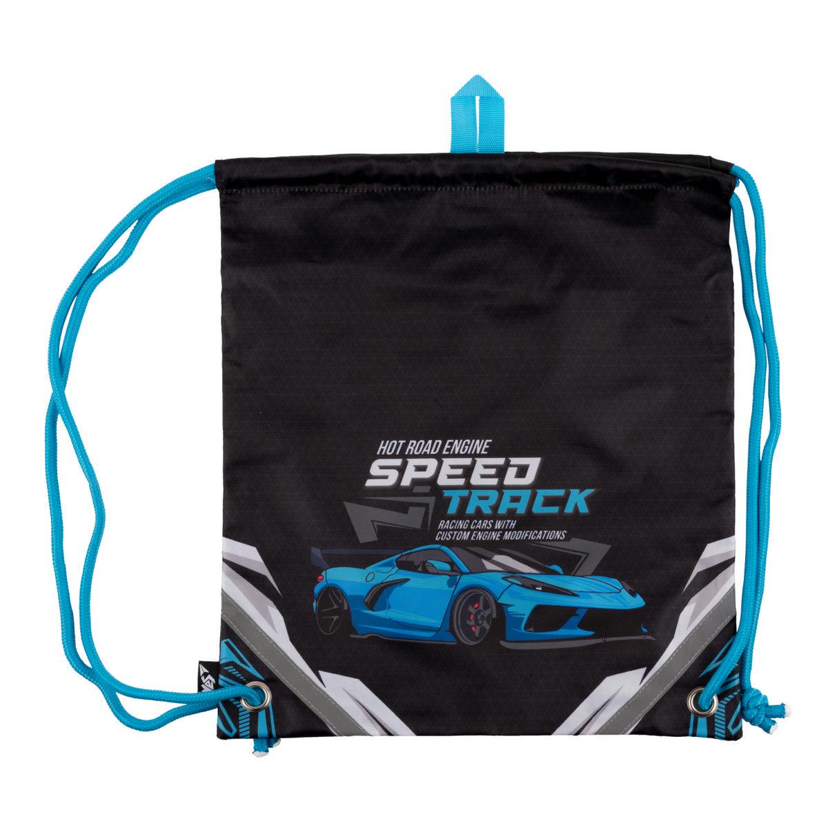 Сумка для обуви YES Smoke Wheel 40x35 см Черный (559643)