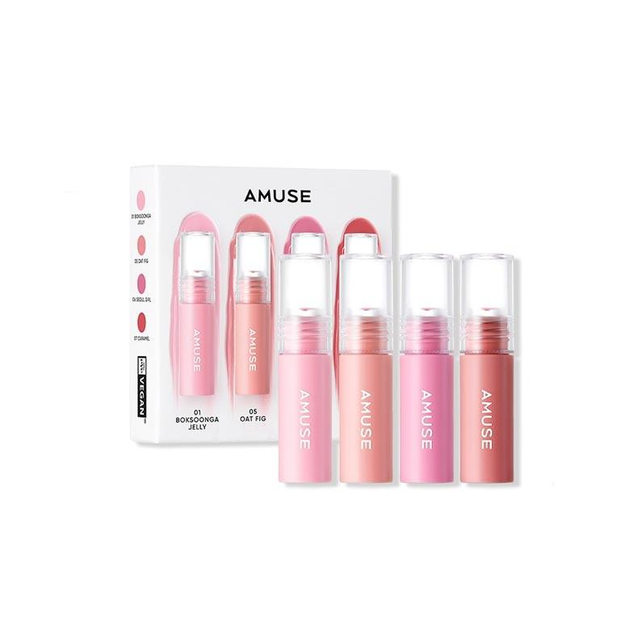 Тінт для губ гелевий стійкий Amuse Jel-Fit Tint Set (8809680145498)