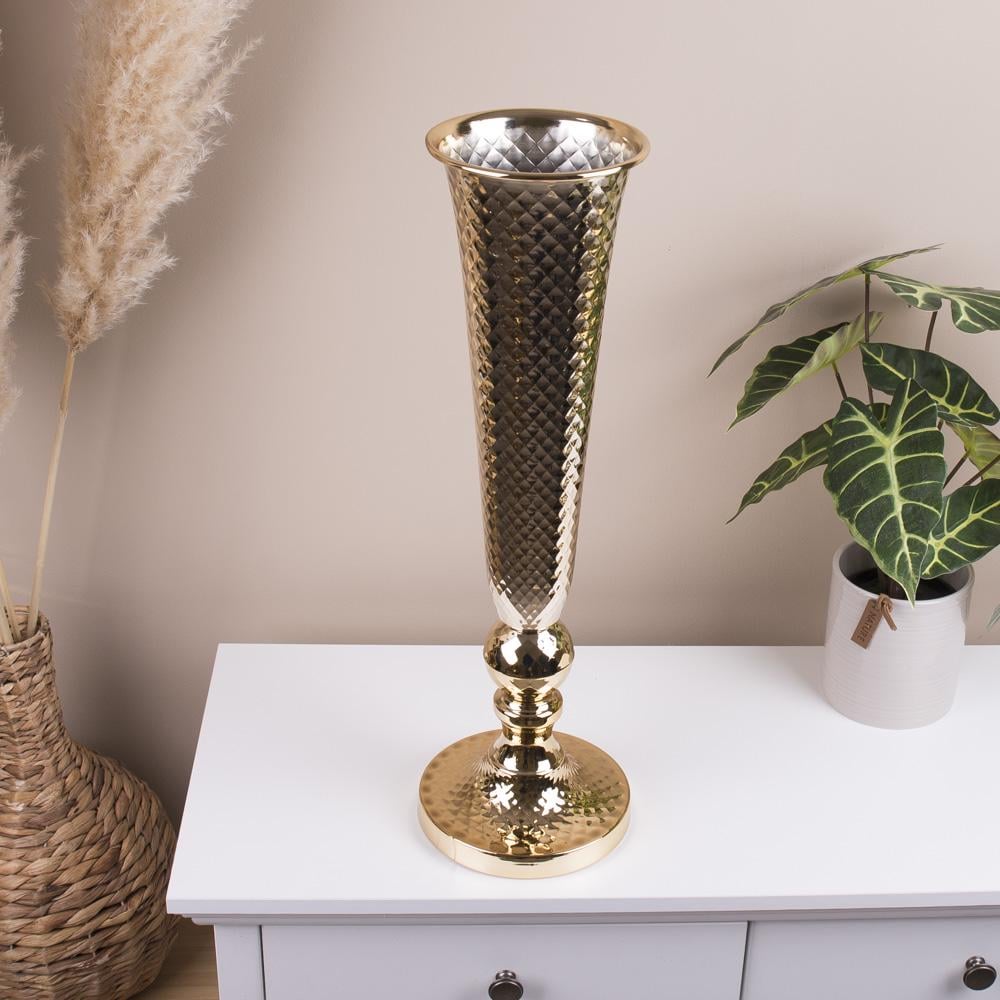 Ваза-подсвечник металлическая (2471)