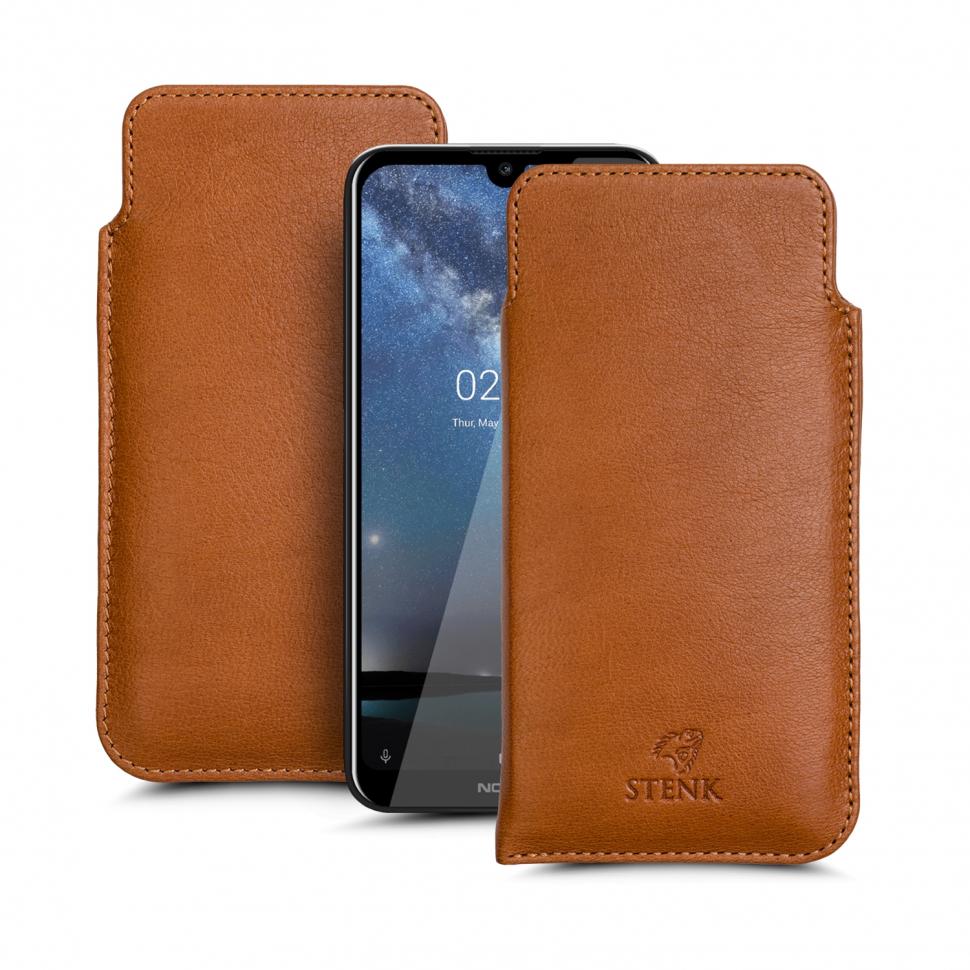 Футляр Stenk Elegance для Nokia 2.2 Camel (66300)