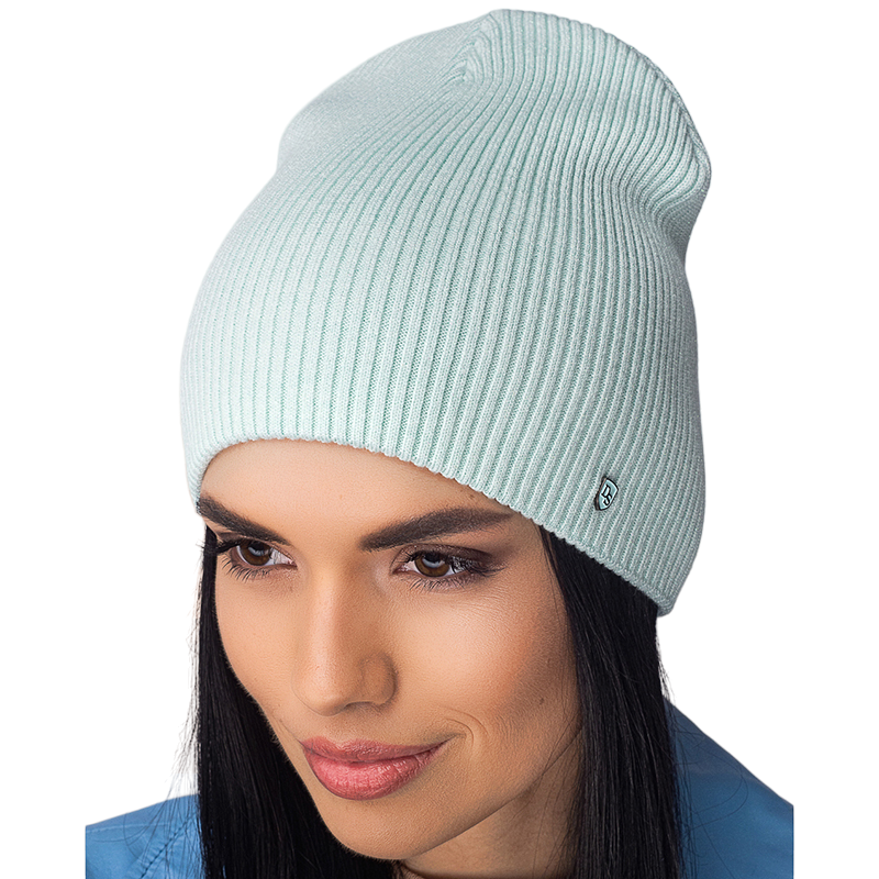 Шапка жіноча Leks ВЕГАС вовняна подвійна без відвороту подовжена рубчик One size М'ятний (121029) - фото 1 Шапка жіноча Leks ВЕГАС вовняна подвійна без відвороту подовжена рубчик One size М'ятний (121029) - фото 1