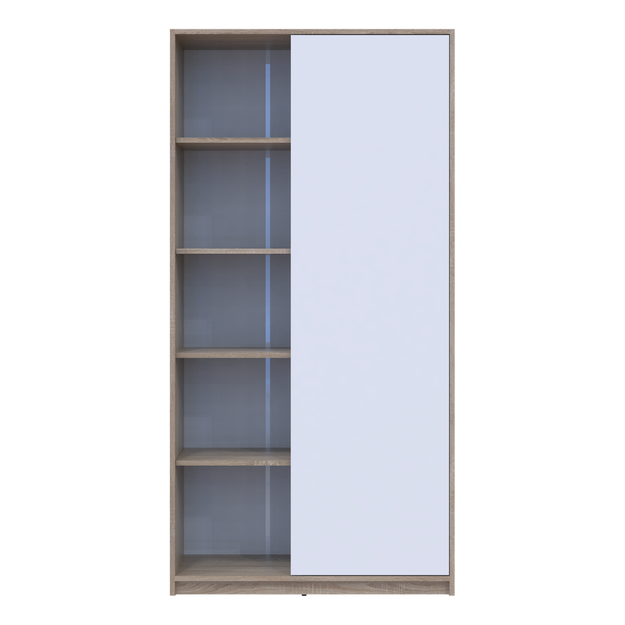 Шафа розстібна Doros Студент DRS-011624 90х38х180 см Дуб Сонома/Білий (40908067)