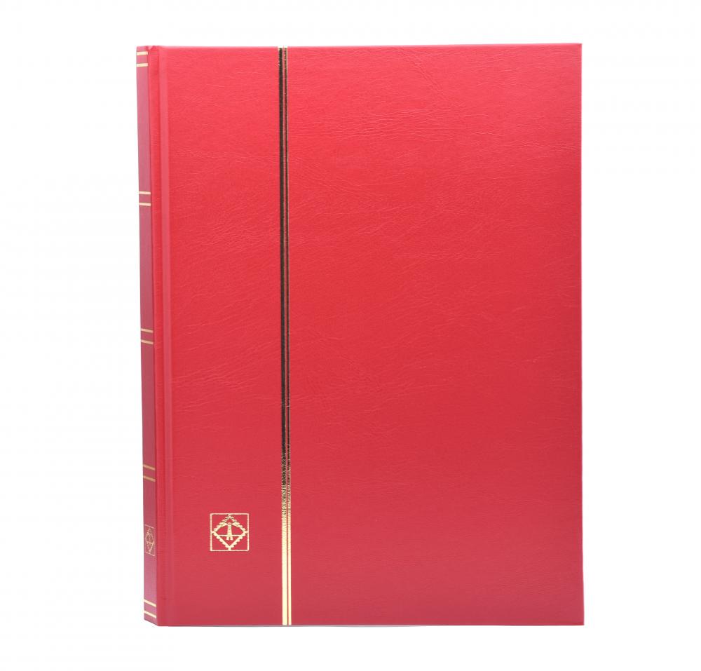 Альбом для марок Leuchtturm на 32 страницы BASIC Красный (А16524)