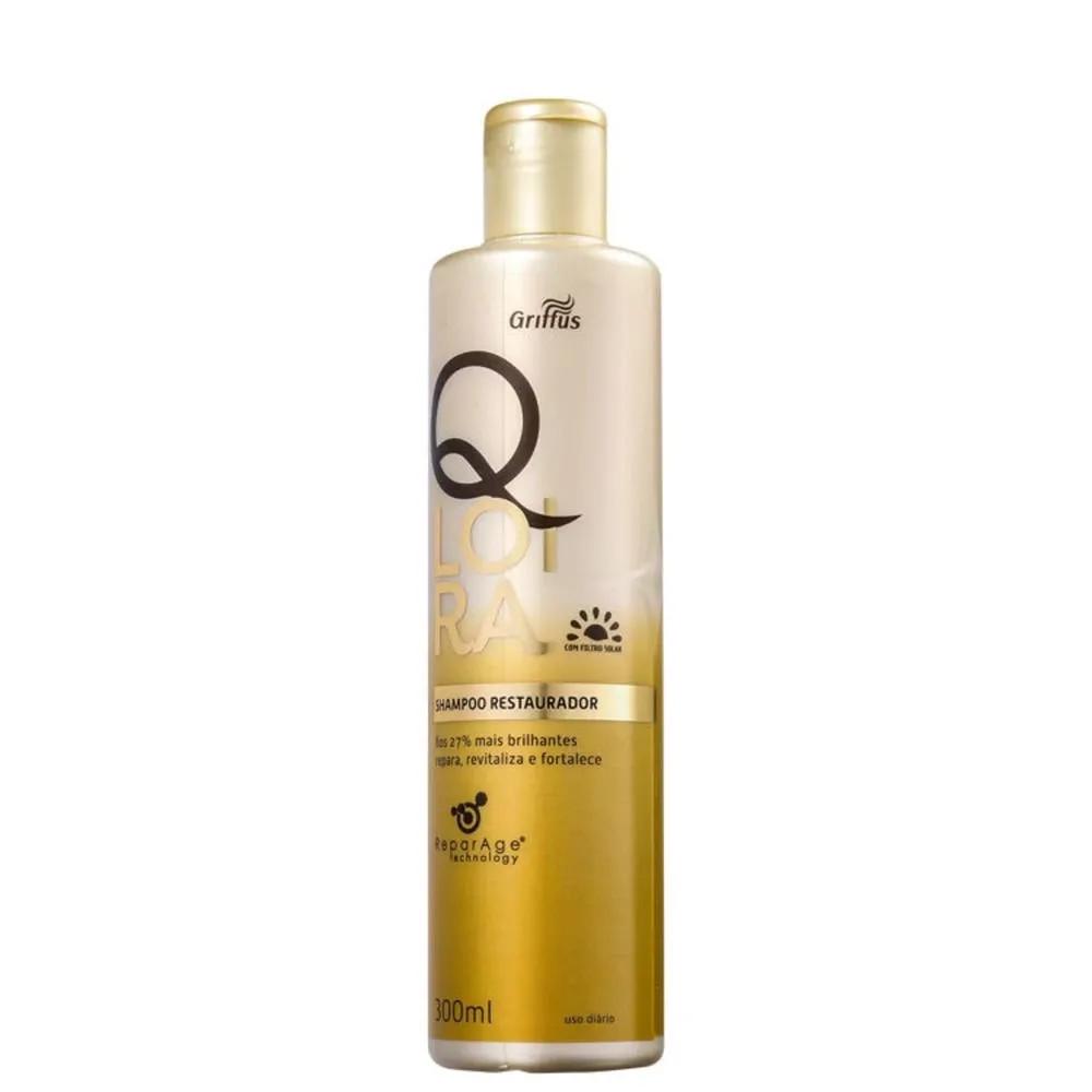 Шампунь Griffus Shampoo Restaurador com Filtro Solar Qloira для светлых волос 300 мл