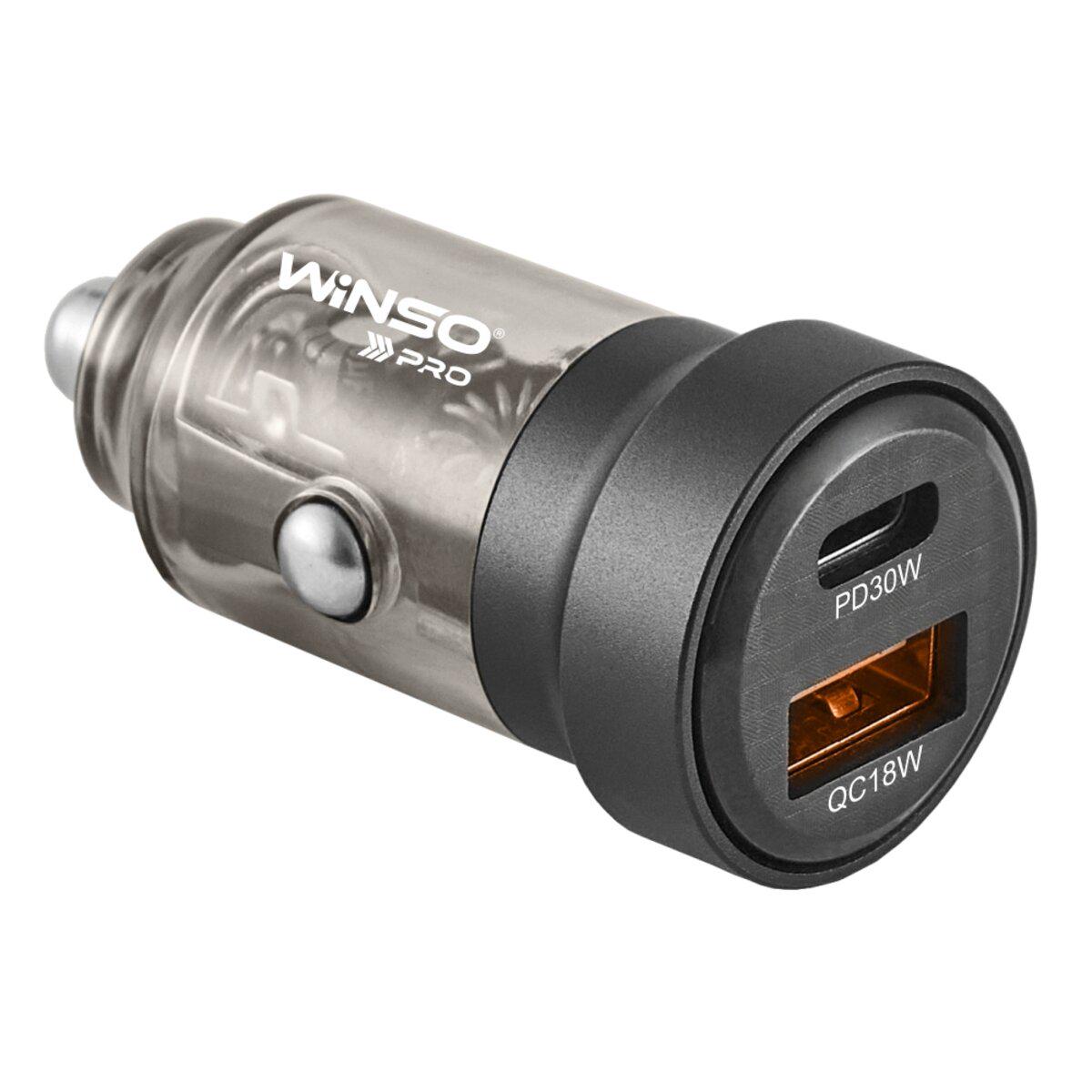 Зарядное устройство WINS 30 W 1xUSB-C+1xUSB-A