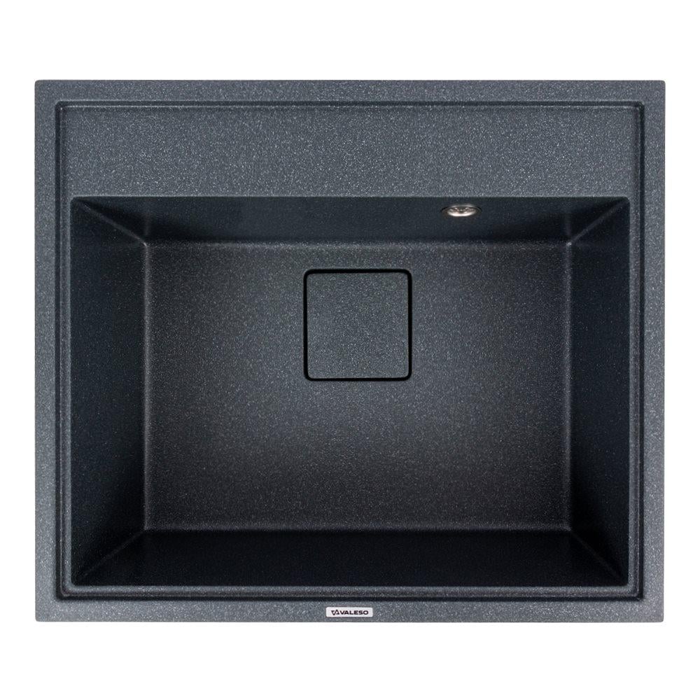 Мойка гранитная кухонная Valeso 6050 Sherlit Антрацит