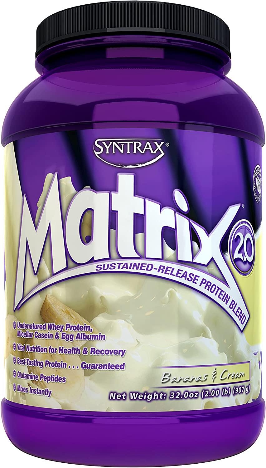 Протеїн Syntrax Matrix Bananas & Cream 0,9 кг