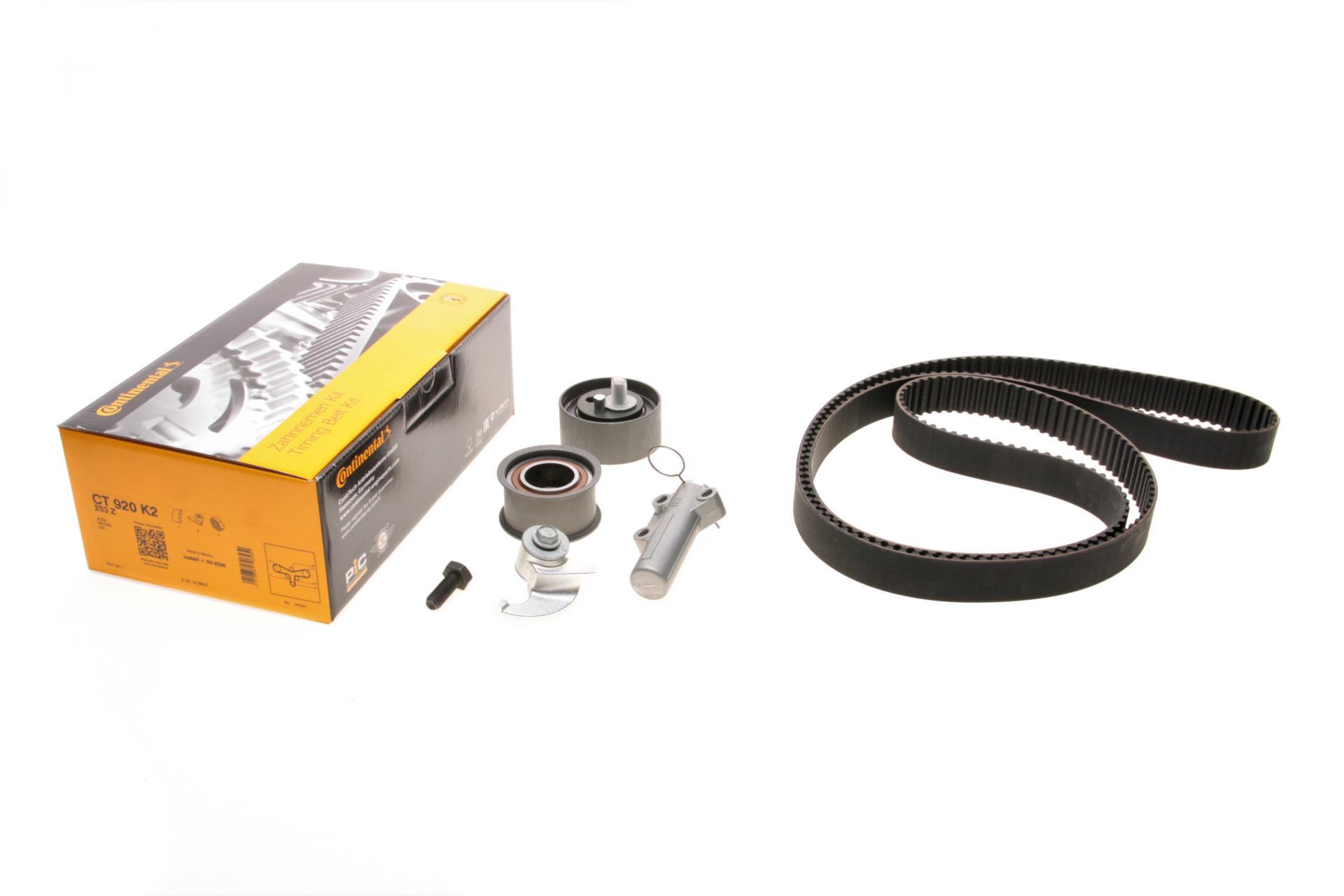 Комплект ГРМ Continental Audi A4/A6/VW Passat 2.4-2.8 95-05 30x253z CT920K2