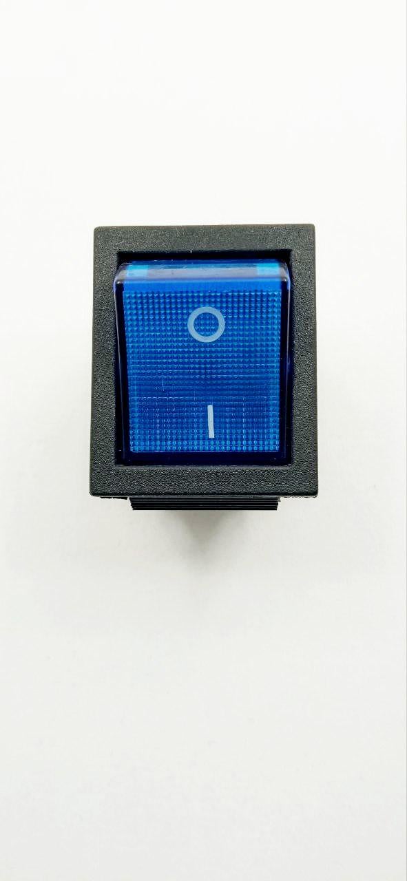 Перемикач IRS-201-1С ON-OFF широкий з підсвічуванням 4pin 15A 220V Синій (27742) Перемикач IRS-201-1С ON-OFF широкий з підсвічуванням 4pin 15A 220V Синій (27742)