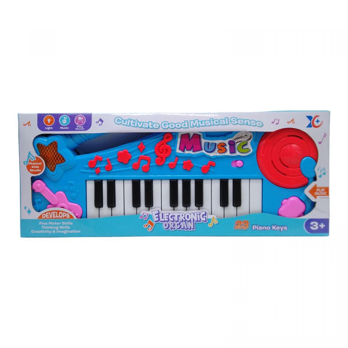 Піаніно дитяче Electronic Organ Блакитний (238678) - фото 1