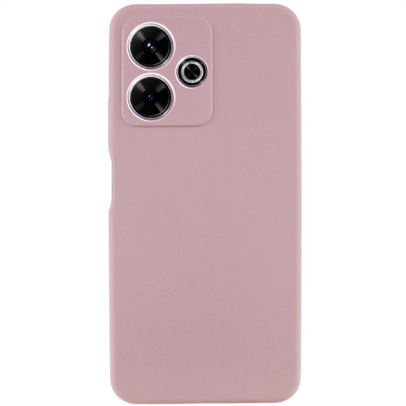 Противоударный чехол Silicone Cover Lakshmi Full Camera (AA) для Xiaomi Redmi 13 4G / Poco M6 4G розовый