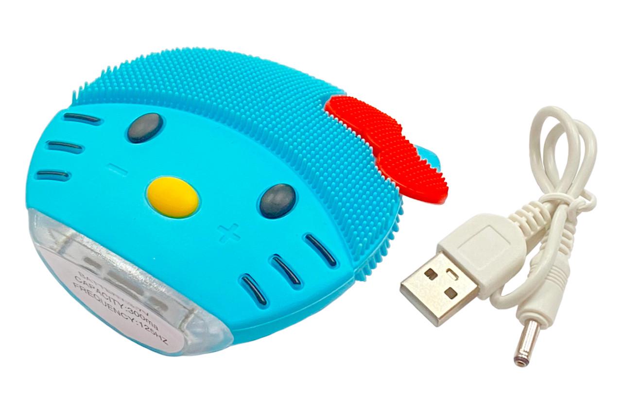 Щетка массажер для чистки лица Forever 85x80 мм (EL-557-1)