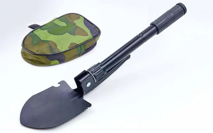 Лопата туристическая складная с киркой/пилой и чехлом 42 см (26491758) - фото 7 Лопата туристическая складная с киркой/пилой и чехлом 42 см (26491758) - фото 7