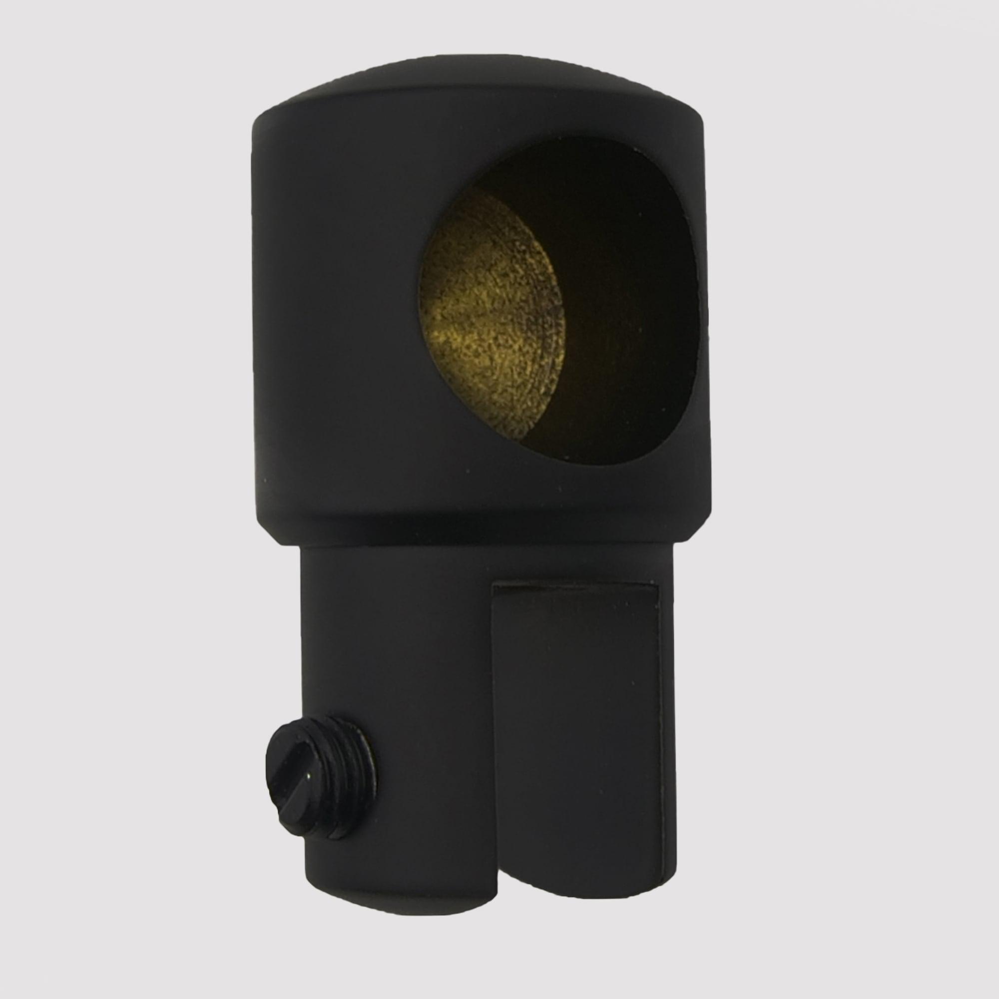 Крепление штанги глухое 914 A Черный матовый - фото 2 Крепление штанги глухое 914 A Черный матовый - фото 2