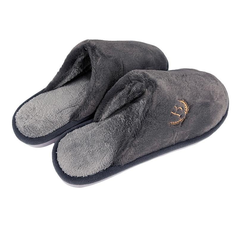 Тапочки домашні чоловічі 10272-3 p. 42 27 см Сірий - фото 4 Тапочки домашні чоловічі 10272-3 p. 42 27 см Сірий - фото 4