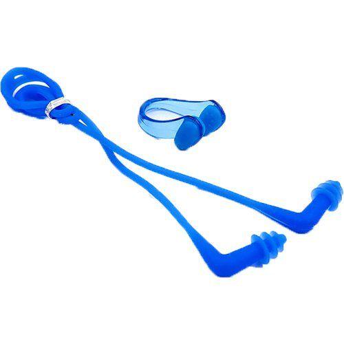 Беруши для плавання та затискач для носа PL-7037 Синій (60429054) - фото 1 Беруши для плавання та затискач для носа PL-7037 Синій (60429054) - фото 1