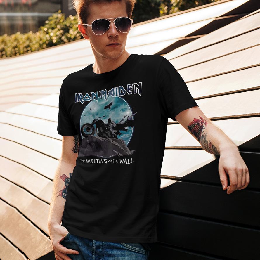 Футболка унисекс Iron Maiden The Writing On The Wall 2021 3XL Черный (0000011132)