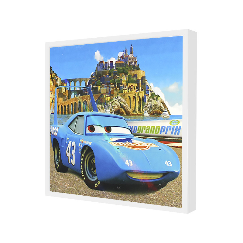 Мозаика алмазная Lesko DIY 1076 Тачки Кинг детское рукоделие