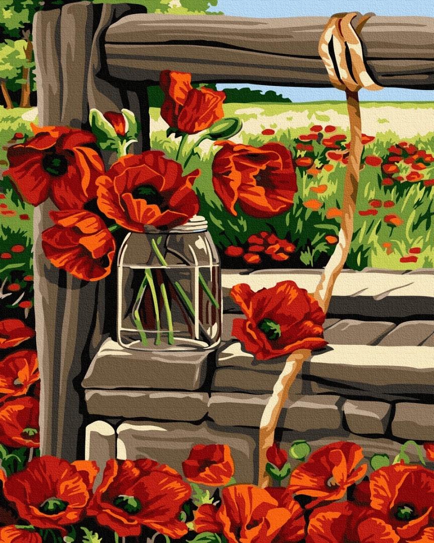 Картина по номерам Brushme GX32469 Полевые маки 40x50 см (1416462214) Картина по номерам Brushme GX32469 Полевые маки 40x50 см (1416462214)