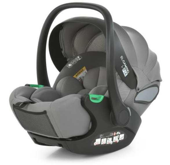 Автокрісло дитяче El Camino i-FIX Gray (ME 1110)