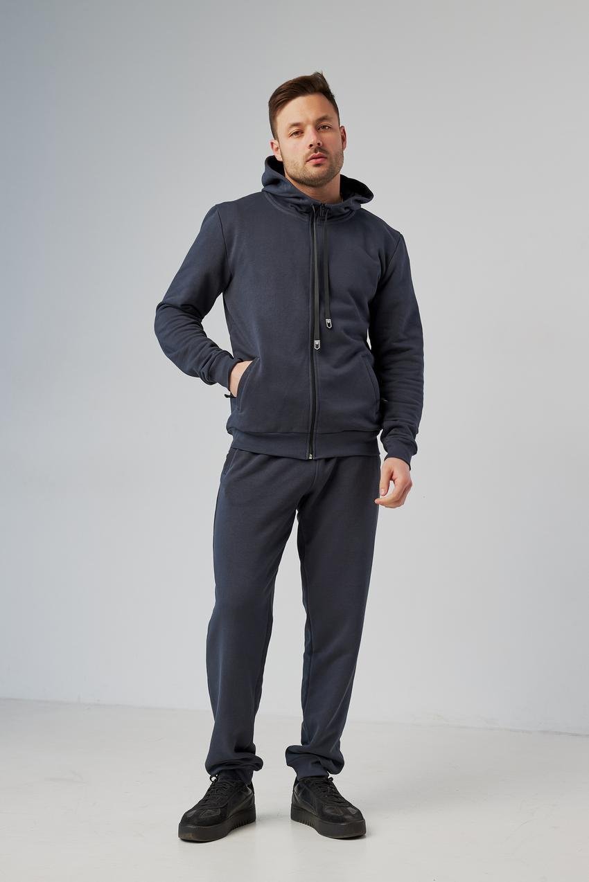 Костюм спортивный мужской Батал М79.3 3-нить 3XL Синий (773-1-65)