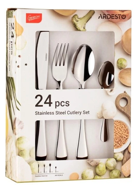 Набор столовых приборов Gemini Luster (AR1924LS)