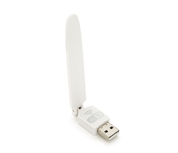 Адаптер бездротовий VOLTRONIC LV UW10S 150 Mbps 2.4 GHz USB White (LV UW10S 2DB)