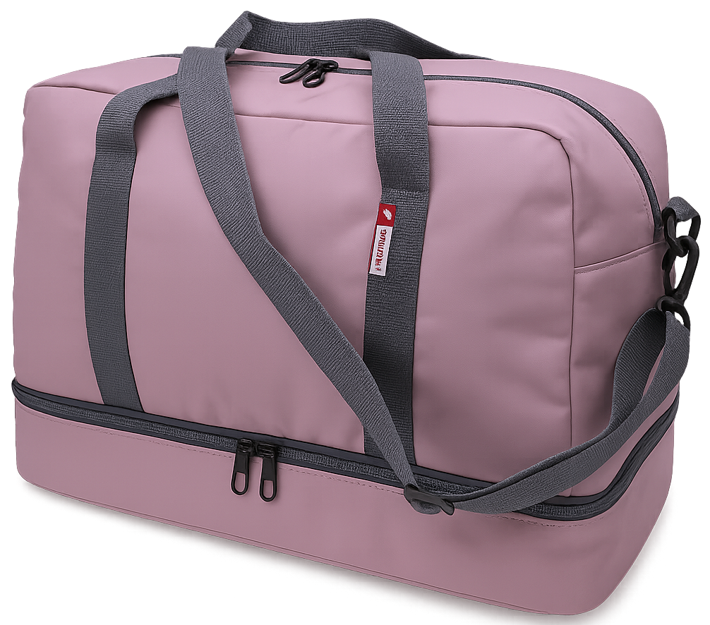 Дорожная сумка с отделом для обуви Wallaby 40 л Пудровый