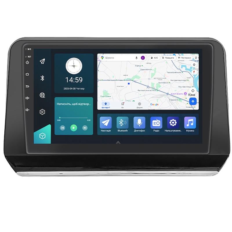 Автомагнитола штатная Lesko совместима с Mitsubishi L200 VI 2023-н.в. 9 4/32Gb 4G Wi-Fi GPS Top (34764056)