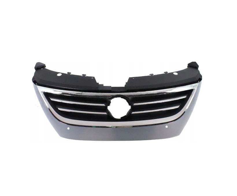 Решетка радиатора AVTM Volkswagen Passat CC 2008-2012 пластик Темно-серый (187420990)