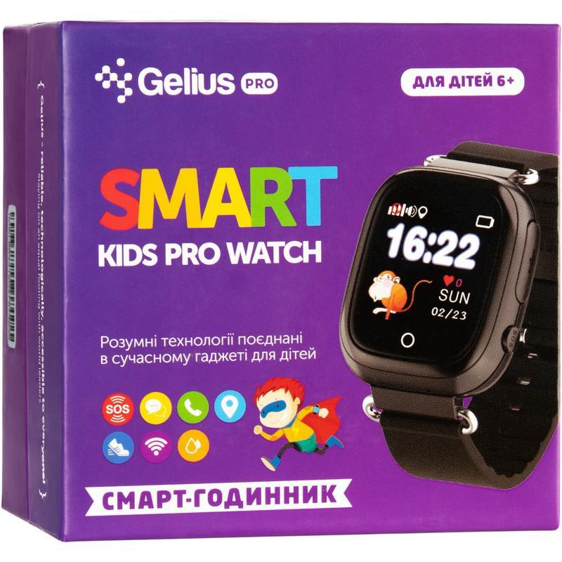 Годинник дитячий розумний з GPS трекером Gelius Pro GP-PK003 Black - фото 10