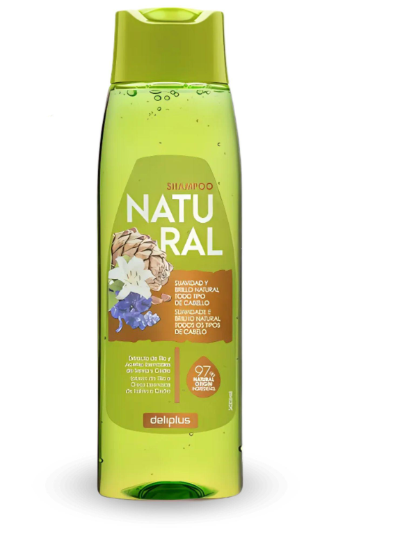 Шампунь Deliplus Natural для всіх типів волосся 400 мл