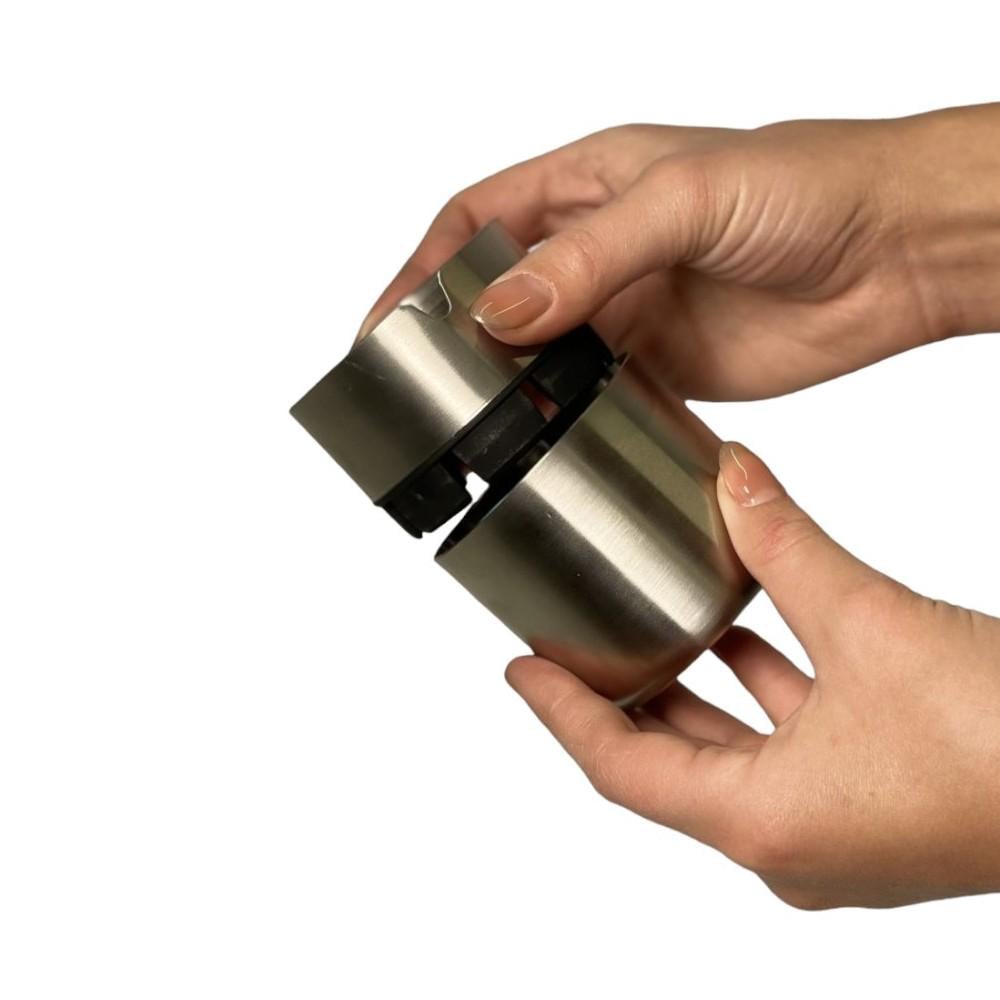 Пепельница настольная из нержавеющей стали Mini 9 см Хром (14020954) - фото 3 Пепельница настольная из нержавеющей стали Mini 9 см Хром (14020954) - фото 3