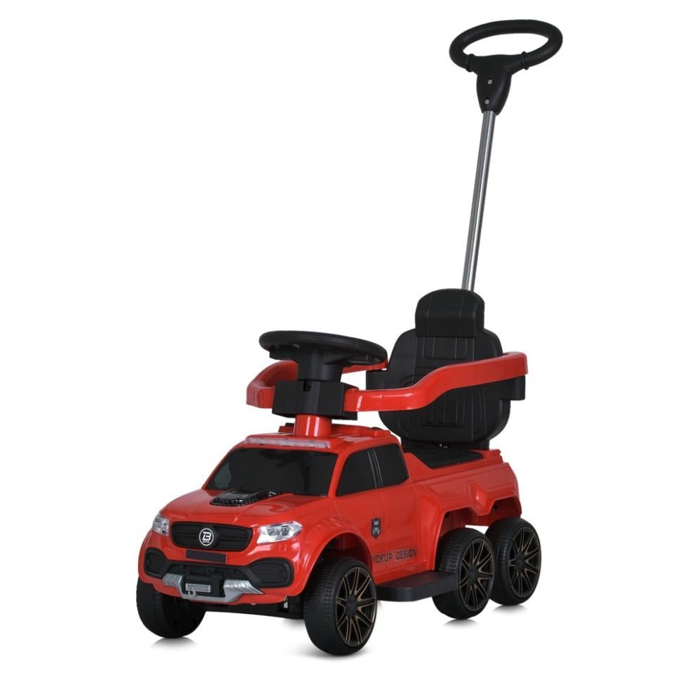 Толокар детские Bambi с родительской ручкой/отделением для вещей и звуковыми эффектами 71 см Белый (DK-170-K-120)