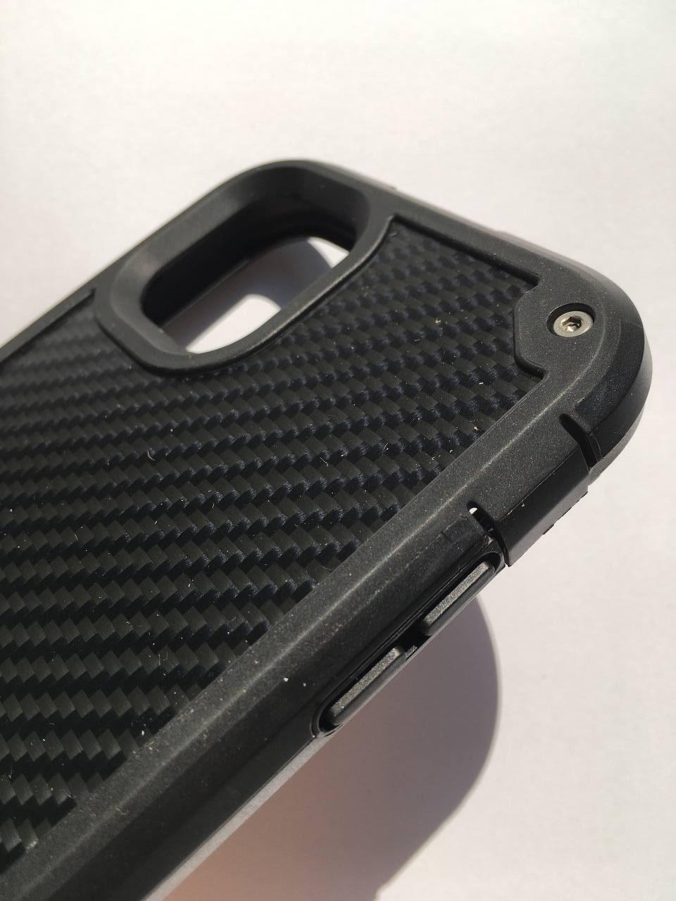 Чохол протиударний з кліпсою Pelican Shield Kevlar для iPhone 11 (6.1") Black - фото 7