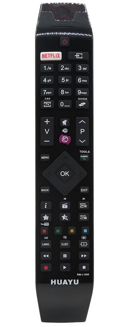 Универсальный пульт для телевизора Rainford RM-L1560 (1906)