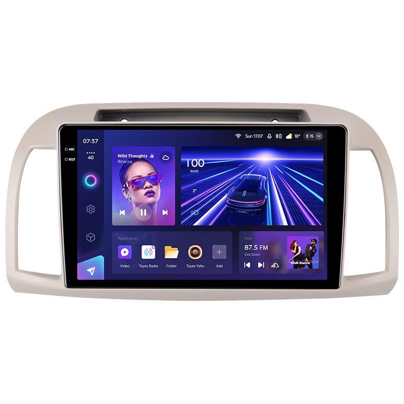 Автомагнитола штатная Teyes CC3 2K 4/32 Gb для Nissan March/3/K12 2002-2010 9" (AR-85377)