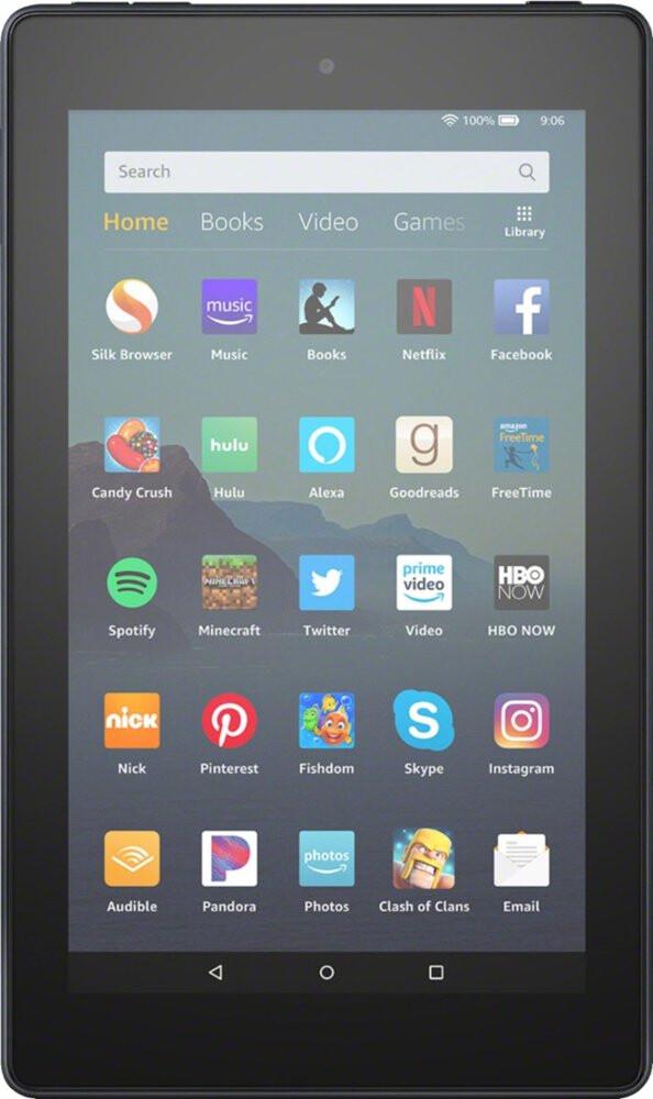 Планшет Amazon Fire 7 1/32Gb Wi-Fi 2019 EN+locale Black - фото 2