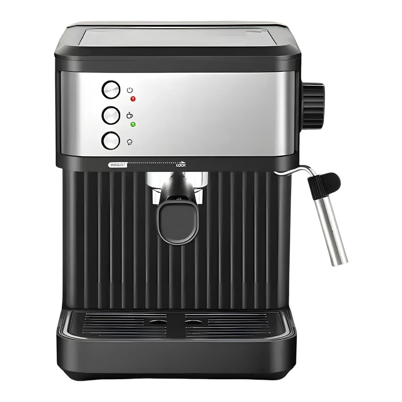 Кавоварка ріжкова Top Kitchen ТК00215 з функцією підігріву чашок та знімним піддоном для крапель 1500 Вт 1,8 л (є299)