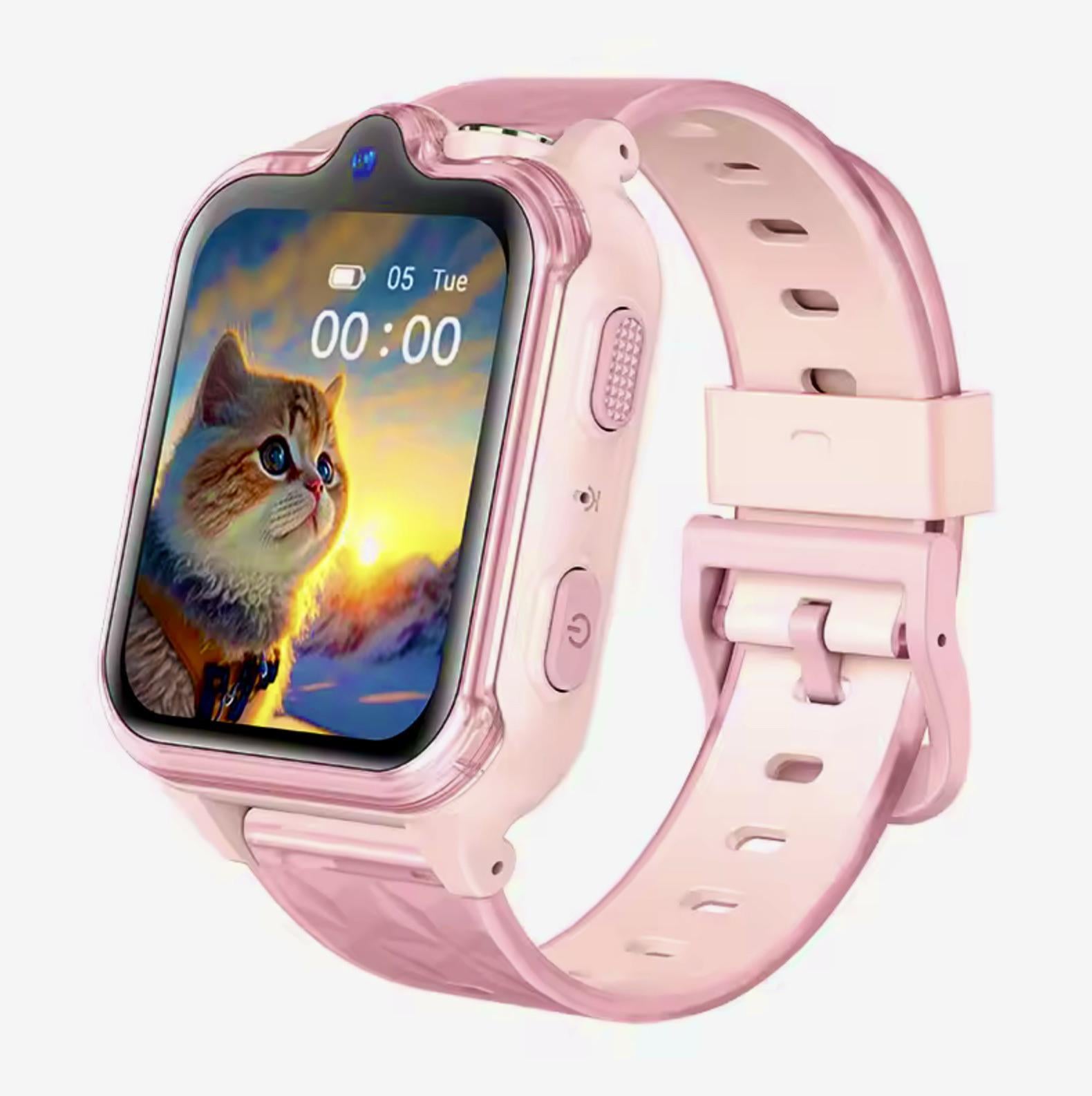 Смарт-часы с GPS для детей Wonlex KT42 2Gb/16GB Pink