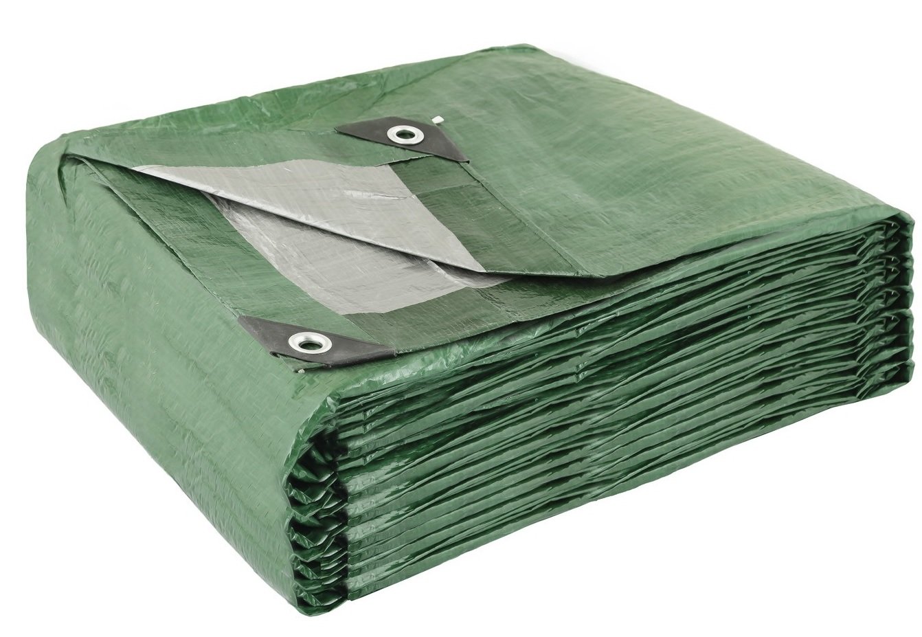 Тент двусторонний MasterTool 10х12 м 130 г/м² Khaki/Silver (89-1012) - фото 1 Тент двусторонний MasterTool 10х12 м 130 г/м² Khaki/Silver (89-1012) - фото 1