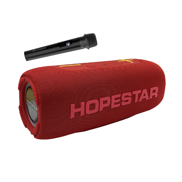 Колонка HOPESTAR P32 Max TWS/IPX6/RGB/мікрофон 8800 mAh 55W Red (P32 Max-1) - фото 1