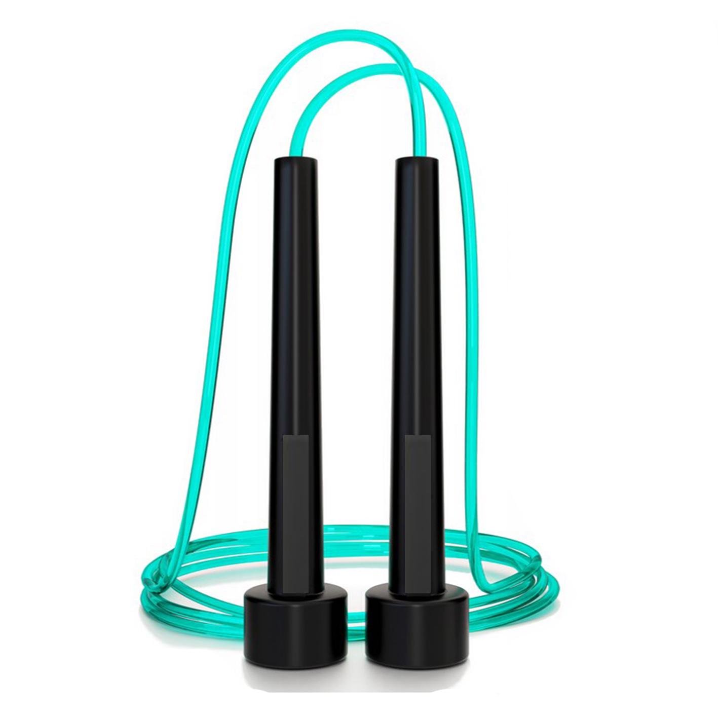 Скакалка регулируемая Newt Blow 3 м Черно-бирюзовый (NE-BL-4789-B) Скакалка регулируемая Newt Blow 3 м Черно-бирюзовый (NE-BL-4789-B)