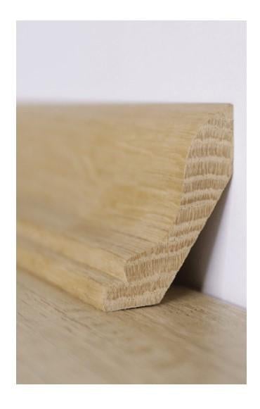 Плинтус деревянный из дуба Лодочка 55 45х28 (pl-19241/5)